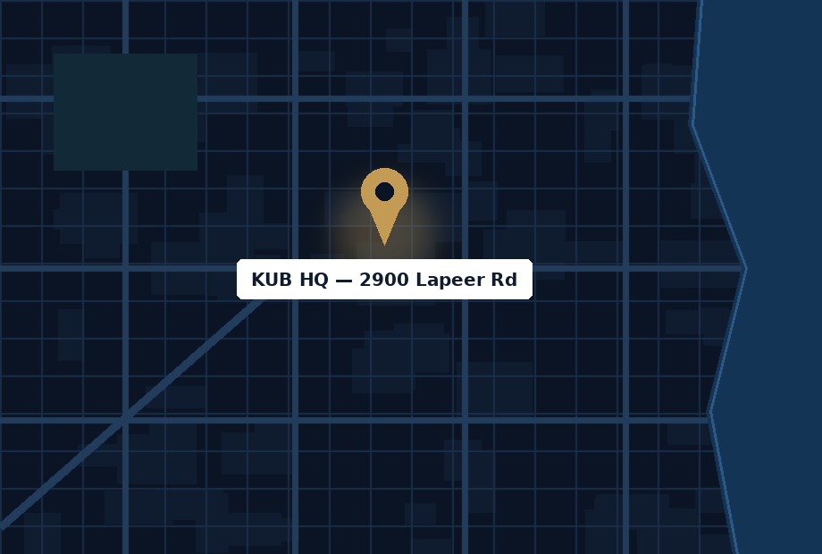 Мапа — головний офіс KUB Global Delivery
